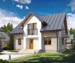 Проекты одноэтажных домов с мансардой до 100 кв. м. в alpha-hp.ru