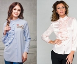 Фасоны и модели современных женских рубашек