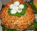 Салат «Гнездо глухаря»