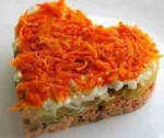 Рецепты салатов с морковкой