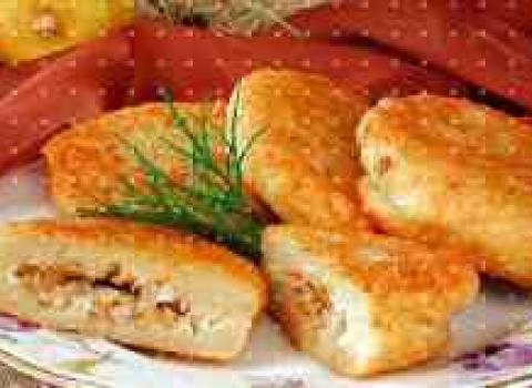 Картофельные оладьи.