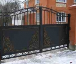Металлические ворота