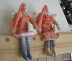 Текстильные интерьерные игрушки